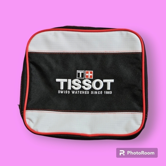 Tissot Swiss Watches Travel Bag Zip Pouch - Picture 1 of 5